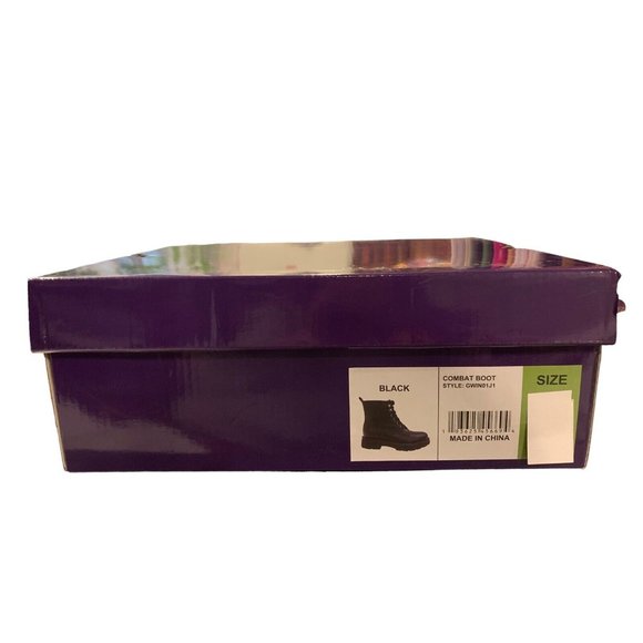 Madden Girl Combat Boots, Short lace-up Gwinn Flexible Bottom Dressy Casual - Picture 4 of 4